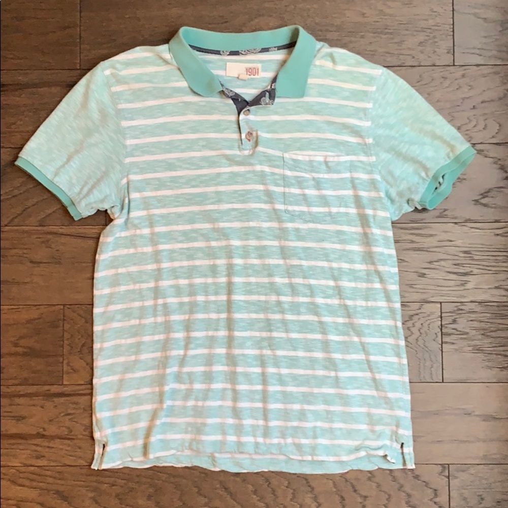1901 stripe Polo Shirt